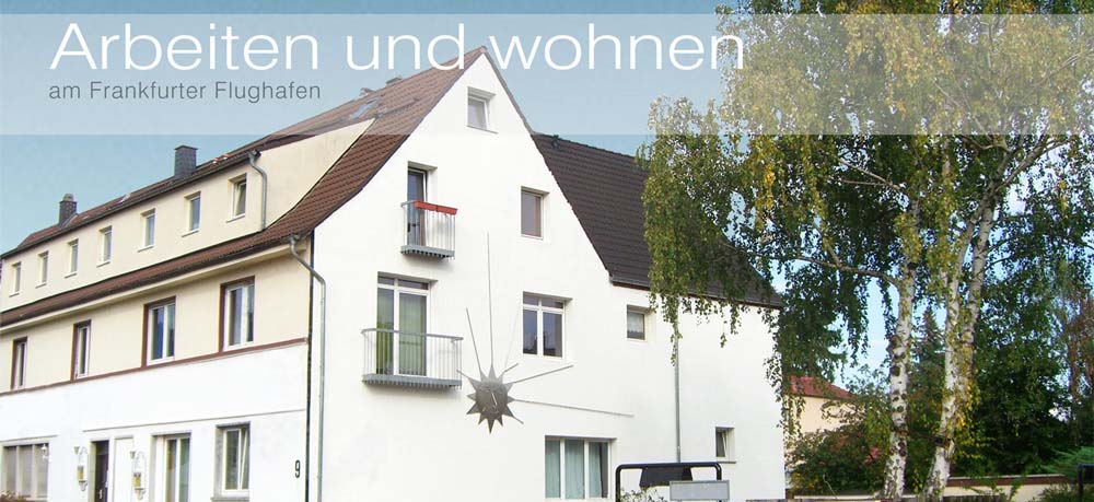 Monteurzimmer Rüsselsheim — Haus in der Böllenseesiedlung